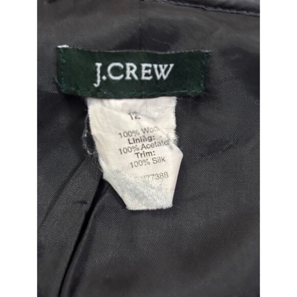 J.Crew Women's Ruffle Front Jacket - Picture 2 of 5